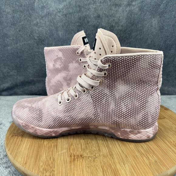 Nobull Trainer Womens Size 8 Pink High Top Workout Causal Comfort Sneakers - Picture 6 of 10